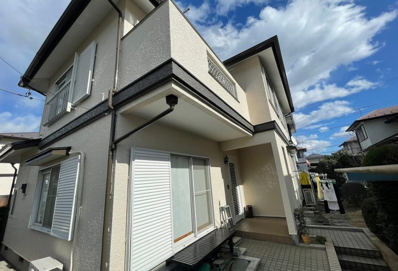 栃木県小山市,住宅外壁塗装工事